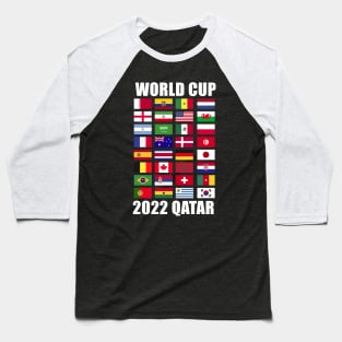 World Cup 2022 Event Baseball T-Shirt